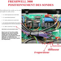 Alternative view of Dometic Freshwell FW3000-B, Freshwell 3000, FW2000 sonde de température de l’évaporateur