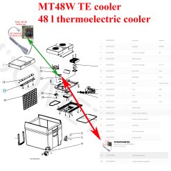Alternative view of Dometic, potentiomètre SP266 pour WA48, MT48 Mobycool