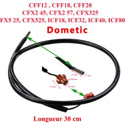 Dometic, sonde de température pour CFF12, CFF18, CFF20, CFX2 45, CFX2 57, CFX325, CFX5 25, CFX525, ICF18, ICF32, ICF40, ICF80