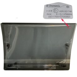 Dometic, double vitrage du lanterneau SE1360G1070x0820, SE1721G1070X0820 SkyView Art.1388,​ 1070 x 820 mm – Image 9