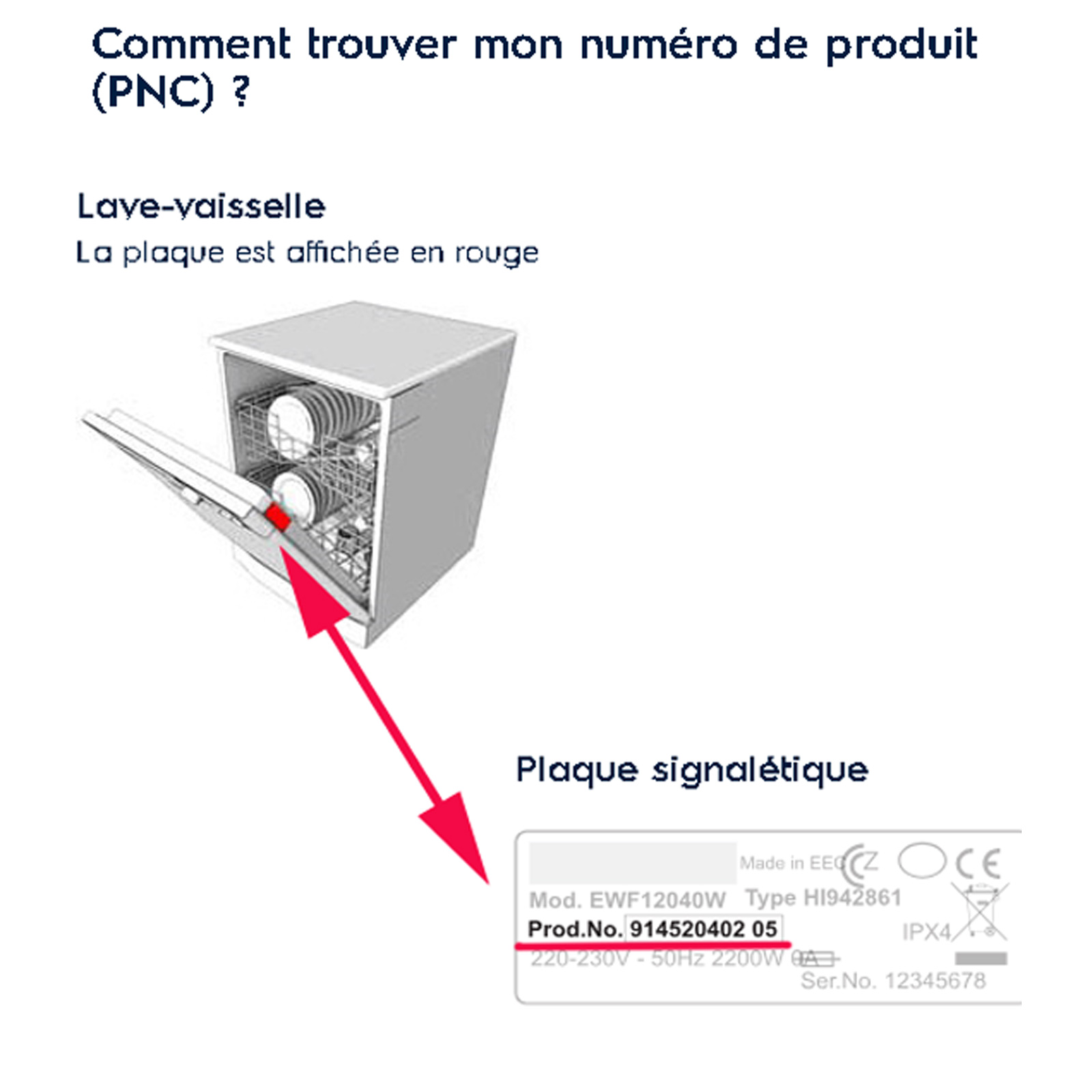 Electrolux, AEG, ARTHUR MARTIN, Faure, SMEG... bras d'aspersion inférieur pour lave vaisselle – Image 4