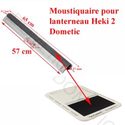 Dometic, store moustiquaire déroulant complet pour lanterneau Heki 2 - DISPONIBLE VERS LE 1ER JUIN 2026