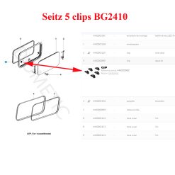 Alternative view of Seitz élément de fermeture fixer sur le cadre des baie S7P Top-hung Dometic BG2410