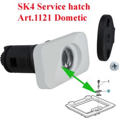 Dometic, poignée de trappe de service pour camping-car: SK4 Service hatch Art.1121