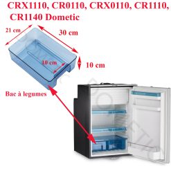 Dometic, un bac à légumes des réfrigérateurs CRX1110, CR0110, CRX0110, CR1110, CR1140