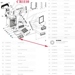 Alternative view of Dometic, bac à légumes des réfrigérateurs CRX1110, CR0110, CRX0110, CR1110, CR1140