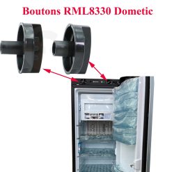 Alternative view of Dometic, 2 boutons ronds de réglages des RML8330