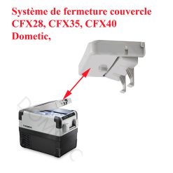 Dometic, système de fermeture couvercle CFX28, CFX35, CFX40
