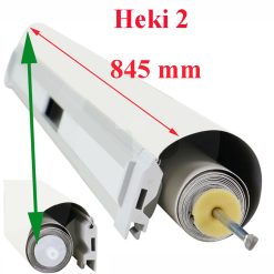 Alternative view of Dometic, store roulant occultant complet pour lanterneau Heki 2, coloris blanc crème