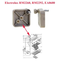 Electrolux, serrure de porte LU AMA2 2904772, Réfrigérateur RM2266, RM2267, RM2268, RM2290, RM2291, RM2292, RM2260, RM2262, RM2200, EA0600