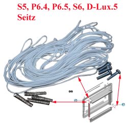 Seitz, 2 câbles guide du store occultant et de la moustiquaire pour les baies S4, S5 Dometic