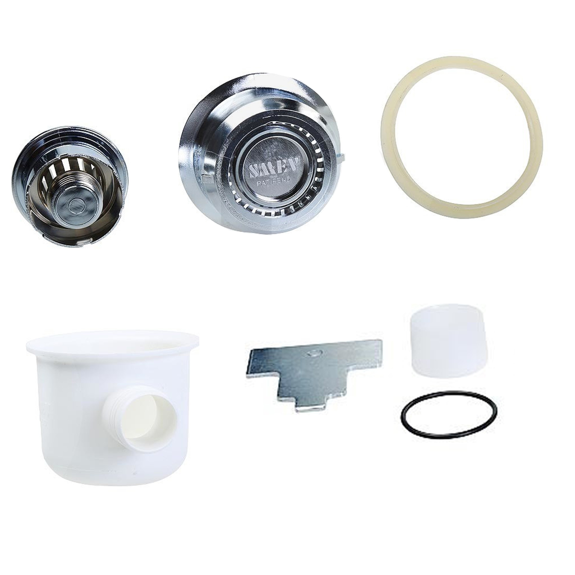 Siphon SMEV pour un trou d'évier Ø 60 mm, et Ø tuyau 25 mm – Image 3