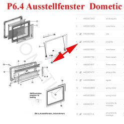 Alternative view of Seitz, 3 poignées des baies ou des fenêtres K6, K6P, P6, P6.4, P6.5, S5, S6, S6.5 - DISPONIBLE