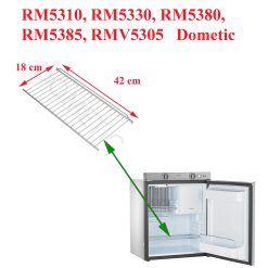 Dometic, étagère en métal des réfrigérateurs : RM5310, RM5330, RM5380, RM5385, RMV5305