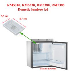 Dometic, lumiere interieur à led  2951374 réfrigerateur : RM5310, RM5330, RM5380, RM5385