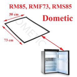 Dometic, joint magnétique noir de porte pour les modèles: RM85, RMF73, RMS85