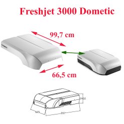 Dometic, capot, couvercle des climatisations de toit: Freshjet FJ3000, HL36HX01RI