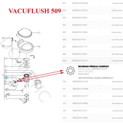 Alternative view of Dometic des toilettes camping-car: 510+PS, D510+PS, GRAVITY 5011-WHITE, HTRAVELER, SD510+PS, SO508, SO547, SO548, SO808, SO847
