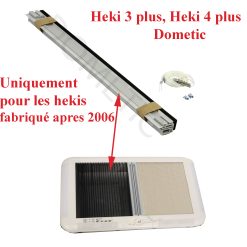 Dometic, moustiquaire complet pour lanterneau Heki 3 plus, Heki 4 plus (fabriqué apres 2006)