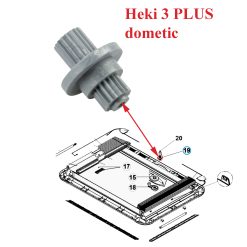 Dometic, engrenage BG1266 des lanterneaux Heki 3plus