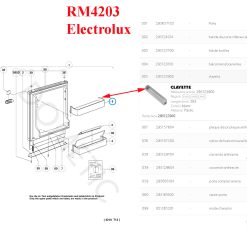 Alternative view of Electrolux, Waeco, porte bouteille du haut réfrigérateur RM42, RM43, RM52, RM72, GM60, GM65, GM90, MDC090