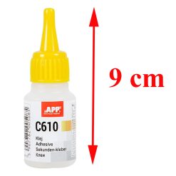 Colle cyanoacrylate forte C610, colle liquide super glue pour assembler le caoutchouc des joint des baies Dometic - Seconde main