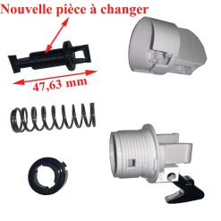 Alternative view of Dometic, partie axe centrale du verrou de porte des réfrigérateur RML9335, RML9331, RML9435, RML9330, RML9430, RML9435, RMLT9335, RMLT9435