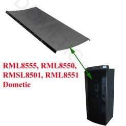 Dometic, plaques décor de la porte des réfrigérateurs des modèles RML8555, RML8550, RMSL8501, RML8551