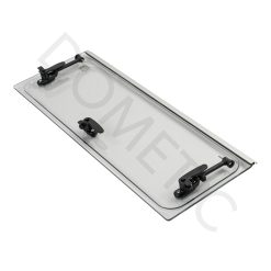 Dometic, vitre plexiglass, ou baie de remplacement de fenêtre de camping-car projetable 700×300 mm avec 2 compas à frictions AGS50700x0300 ou 2GS50700x0300
