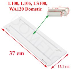 Dometic, cache hiver blanc pour les grilles de ventilations: L100, L105, LS100, WA120