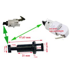 Dometic, partie axe centrale du verrou de porte des réfrigérateur RML9335, RML9331, RML9435, RML9330, RML9430, RML9435, RMLT9335, RMLT9435