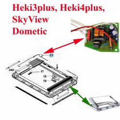 Dometic, lanterneau Heki, dispositif de raccordement électrique pour les modèles Heki3plus, Heki4plus, SkyView