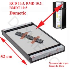 Dometic, porte complète du freezer avec ouverture dans les deux sens pour les modèles des réfrigérateurs: RCD 10.5, RMD 10.5, RMDT 10.5