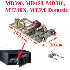 Dometic, coffre fort, un mécanisme de verrouillage pour les modèles: MD390, MD450, MD310, MT310, MT390