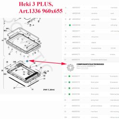 Alternative view of Dometic, lanterneau Heki, dispositif de raccordement électrique pour les modèles Heki3plus, Heki4plus, SkyView