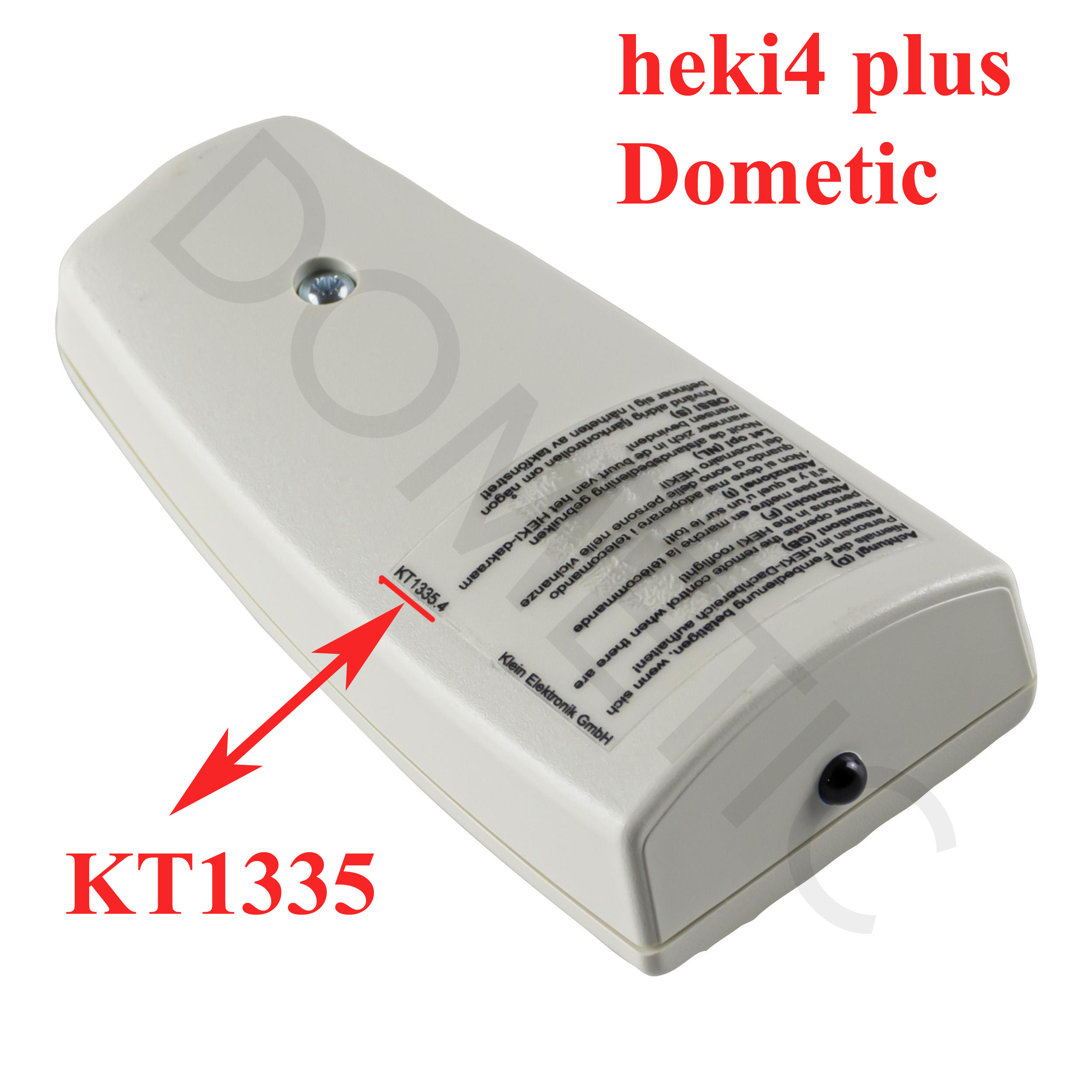 Dometic, télécommande KT1335 pour lanterneau Heki 4 Plus pour les modèles apres 2005 – Image 2