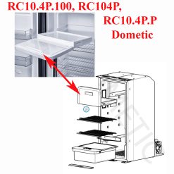 Dometic, porte freezer réfrigérateur : RC10.4P.100, RC104P, RC10.4P.P