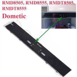 Dometic, façade du panneau de commande porte gauche des réfrigérateurs RMD8505, RMD8555, RMDT8505, RMDT8555