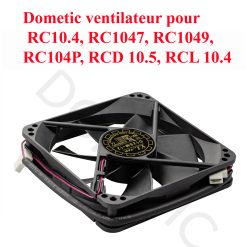 Dometic ventilateur 12V - 0,3 A pour les réfrigérateur à compression RC10.4, RC1047, RC1049, RC104P, RCD 10.5, RCL 10.4