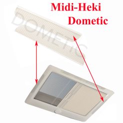 Dometic, 2 grilles de ventilation qui se mettent face à face sur le cadre intérieurs des Midi Heki 700x500 - Disponible le 10 Mai 2026