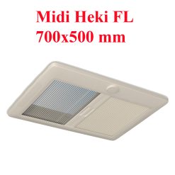 Dometic, lanterneau cadre intérieur complet Midi Heki FL 700x500 mm