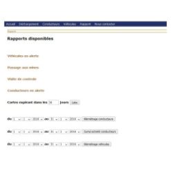 Alternative view of Boitier de téléchargement et logiciel en ligne pour chronotachygraphe : opsinet - Formule 20 véhicules et 20 conducteurs