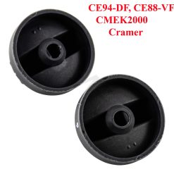 Alternative view of Dometic ou Cramer, 2 boutons gazinière camping-car pour les modèles: CE94-DF, CE88-VF, CMEK2000