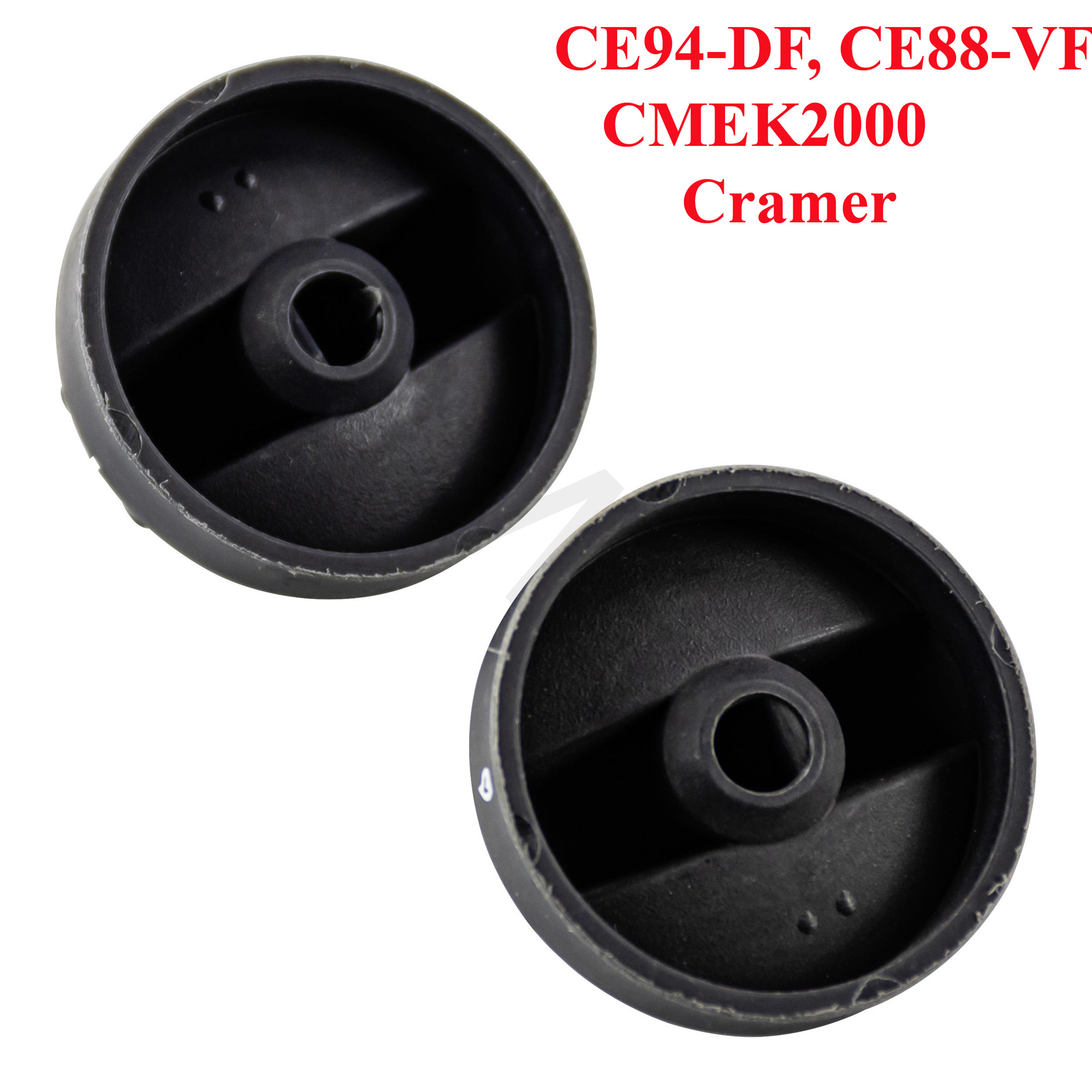 Dometic ou Cramer, 2 boutons gazinière camping-car pour les modèles: CE94-DF, CE88-VF, CMEK2000 – Image 2