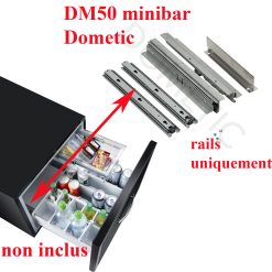 Dometic, rails de guidage du tiroir des minibars DM50