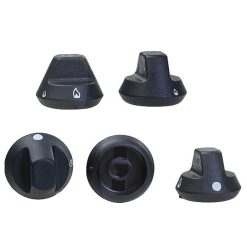 Alternative view of Dometic, lot de 5 boutons de gazinière CE00-MINI/BO, CE04-DF, CE99, HSG2445, KOMBI 840X436-DF-HI/34-I-2G, Mini CE2000, PICE04