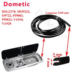 Dometic, joint de la gazinière et évier d’une longueur de 2,4 m pour les modèles : HSG2370, MO9222, MO9722, PI9003, PI9023, VA910, VA928