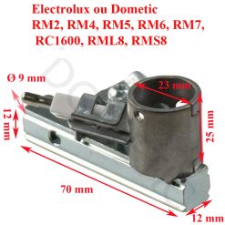 Electrolux, Dometic brûleur gaz sans injecteur pour réfrigérateur : RM2, RM4, RM5, RM6, RM7, RC1600, RML8, RMS8, RC22, RGE..