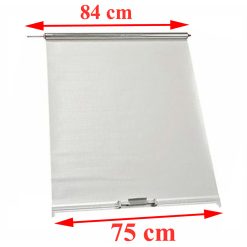 Alternative view of Seitz store occultant dimensions largueur 800 mm x hauteur 600 mm couleur gris (intérieur) / aluminium (exterieur) par Dometic