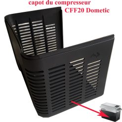 Alternative view of Dometic, capot de la partie compresseur pour réfrigérateur CFF20